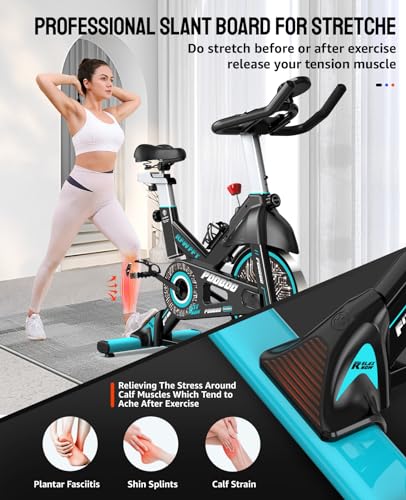 Adjustable Resistance Indoor Exercise Bike with LCD