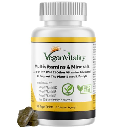 High Strength Vegan Multivitamins for Men & Women