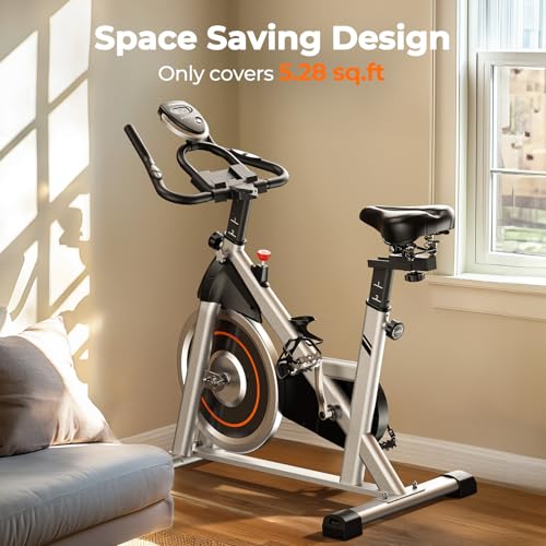 YOSUDA 2023 Indoor Cycling Bike with Ipad Mount