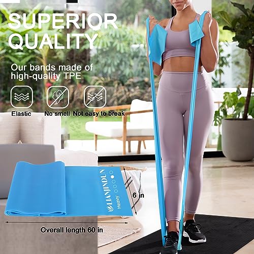 5 Resistance Bands Set for Workout & Therapy