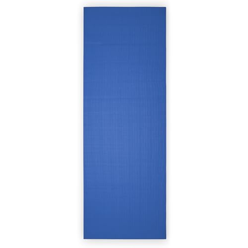 Blue Yoga Mat by Sunny Health and Fitness