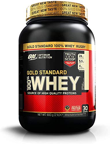 Gold Standard Whey Protein Powder - Vanilla, 2 lb