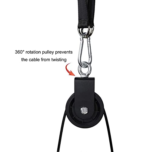 Versatile Cable Machine Pulley System for Home Gym