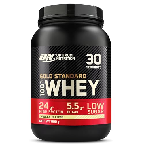 Gold Standard Whey Protein Powder - Vanilla, 2 lb