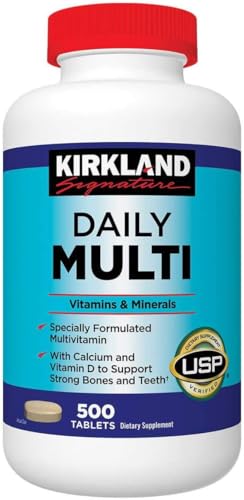 Daily Multivitamins & Minerals for Weight Loss, 500 Tablets
