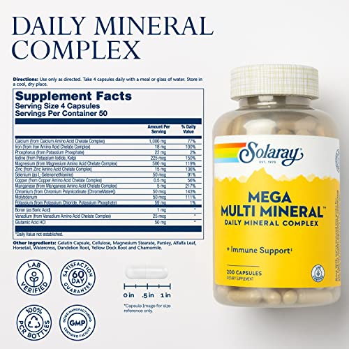Solaray Mega Multi Mineral Complex for Weight Loss