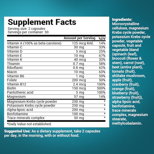 Dr. Berg Whole Food Multivitamin for Weight Loss
