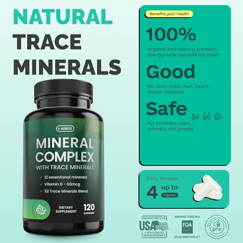 Premium 52 Trace Mineral Complex - 120 Capsules