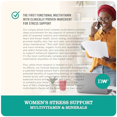 NatureWise Women's Multivitamin with Stress Support & B-Complex