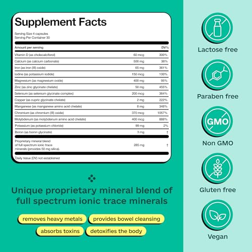 Premium 52 Trace Mineral Complex - 120 Capsules