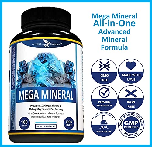 Mega Mineral Complex with Calcium, Magnesium & Trace Elements