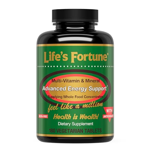 Life's Fortune All-Natural Multivitamin Energy Tablets