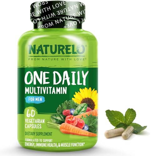 NATURELO Multivitamin for Men's Energy & Health