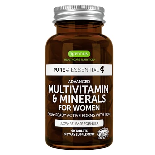 Methylated Vegan Women's Multivitamin with Iron