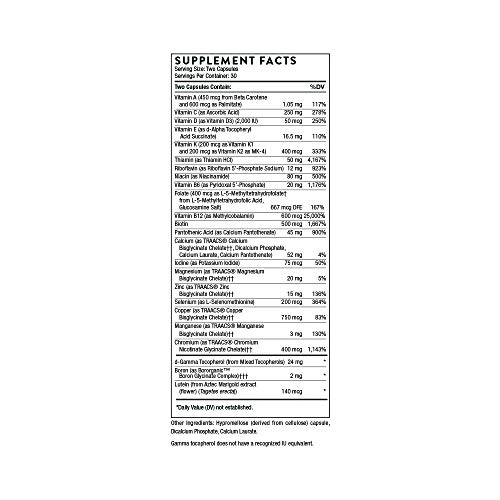 Thorne 2/Day Multivitamin - Optimal Nutrient Support