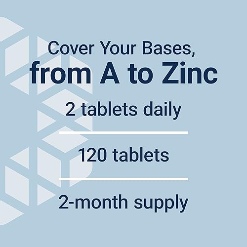 High Potency Two-Per-Day Multivitamin Supplement