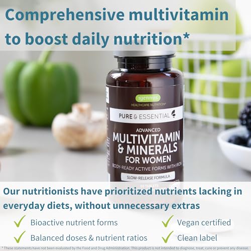 Methylated Vegan Women's Multivitamin with Iron