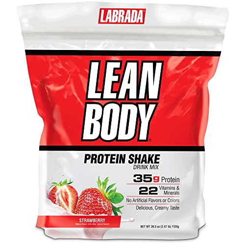 Strawberry Lean Body Hi-Protein Shake by Labrada