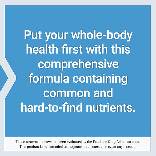 High Potency Two-Per-Day Multivitamin Supplement