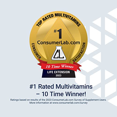 Life Extension Daily Multivitamin - 120 Capsules