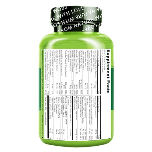 NATURELO Multivitamin for Men's Energy & Health