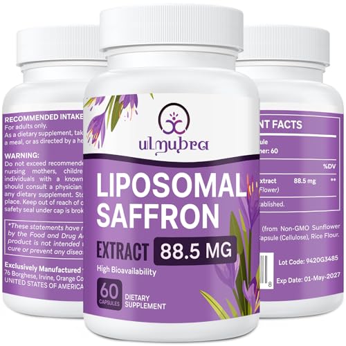 Liposomal Saffron Extract for Mood and Energy