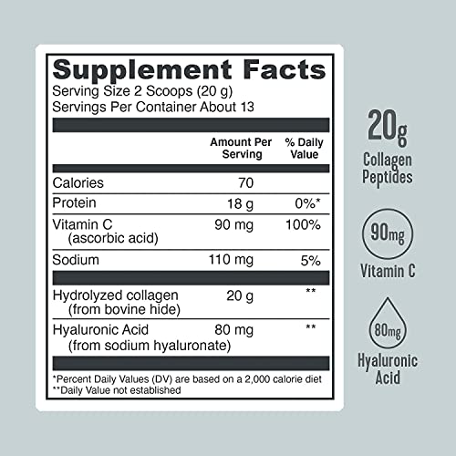 Collagen Peptides Powder for Hair, Skin, and Joints