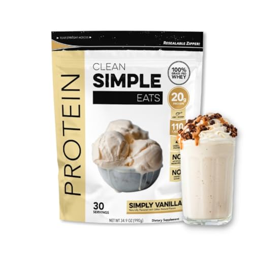 Simply Vanilla Cold-Processed Whey Protein Powder