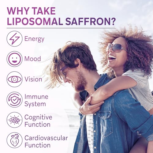 Liposomal Saffron Extract for Mood and Energy