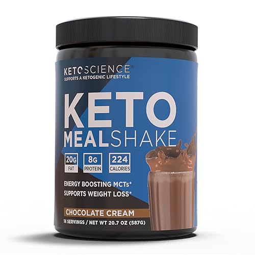 Chocolate Keto Meal Shake - MCTs & Protein