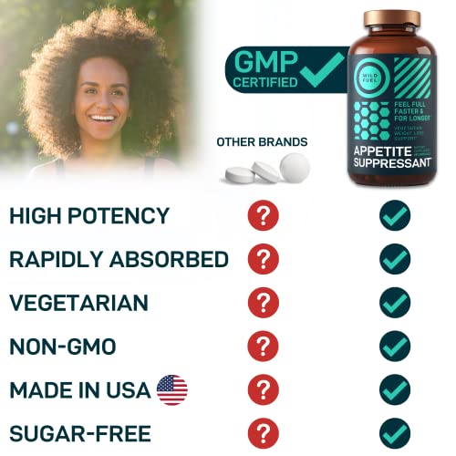 Effective Appetite Suppressant Diet Pills - 60 Veggie Caps