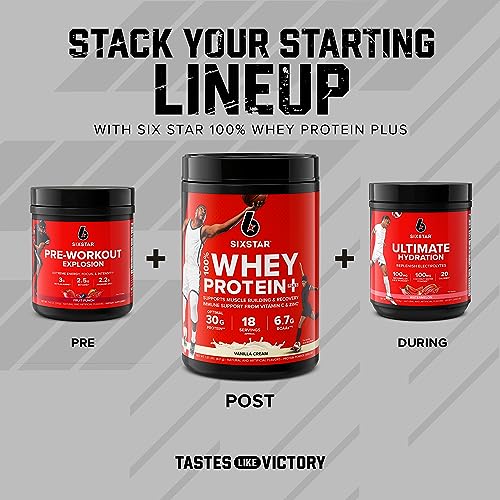 Six Star Elite Vanilla Cream Whey Protein 1.8lbs