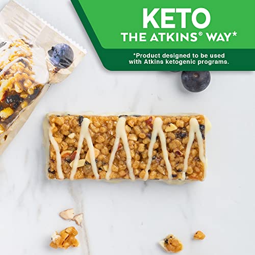 Atkins Blueberry Protein Meal Bars - Keto Friendly