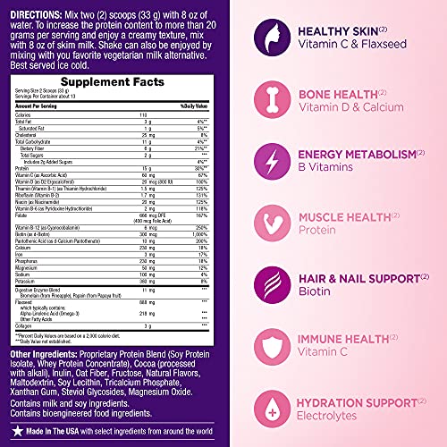 Nature's Bounty Protein Shake Mix with Collagen