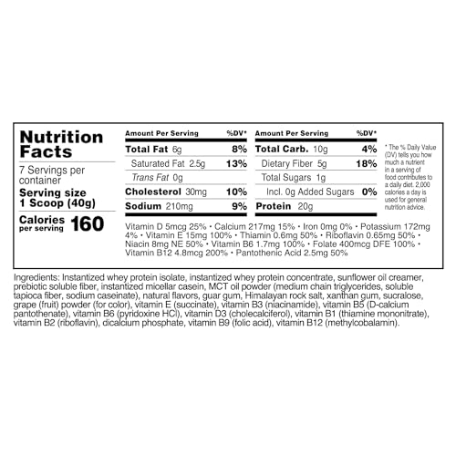 Blueberry Cheesecake Meal Replacement Shake Powder