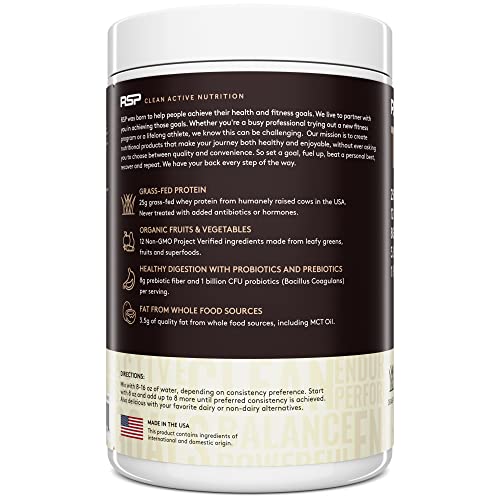 Keto Meal Replacement Shake with Grass Fed Whey