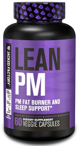 Jacked Factory Lean PM: Night Fat Burner & Sleep Aid
