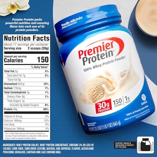 Vanilla Protein Powder - 30g Protein, Keto Friendly
