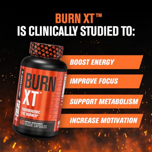 Jacked Factory Burn-XT Fat Burner & Appetite Suppressant