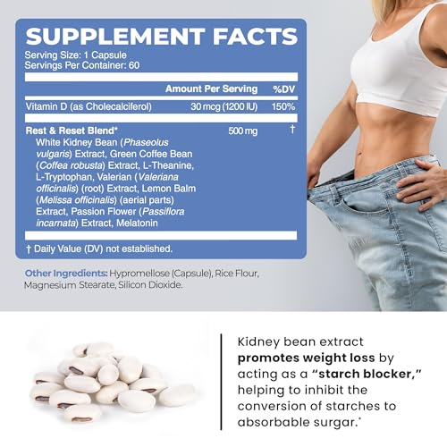 Nighttime Fat Burner & Appetite Suppressant Pills