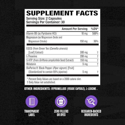 Jacked Factory Lean PM: Night Fat Burner & Sleep Aid