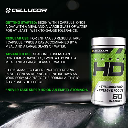 Cellucor Super HD: Energy & Focus Boosting Formula