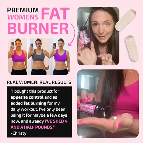 Women's Fat Burners - Raspberry Ketones & Metabolism Boosters