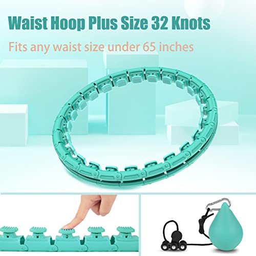 OurStarry Plus Size 34 Knots Weighted Hoop