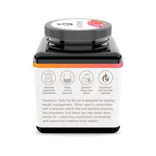 Youtheory Daily Fat Burner - Boosts Metabolism & Composition