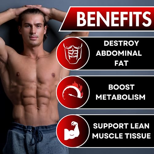 Belly Fat Burner for Men - Jitter-Free Formula