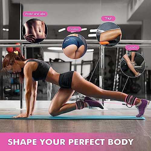 HOXWC Resistance Bands for Leg and Booty Workouts