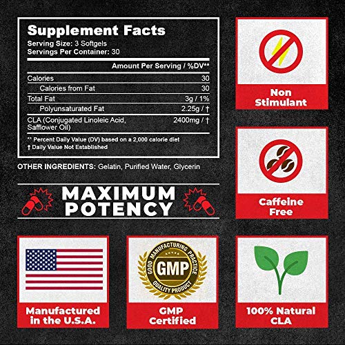 Belly Fat Burner for Men - Jitter-Free Formula