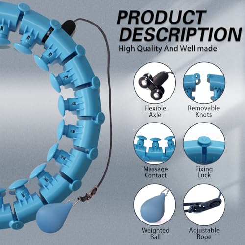 Dumoyi Smart Weighted Hoop for Effective Weight Loss