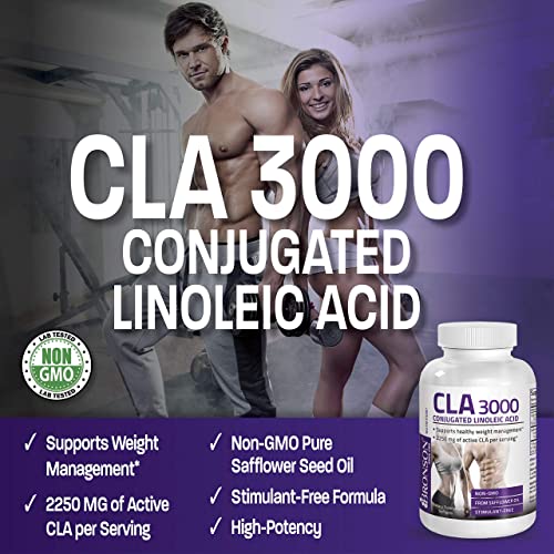 Bronson CLA 3000 High Potency Weight Management Softgels